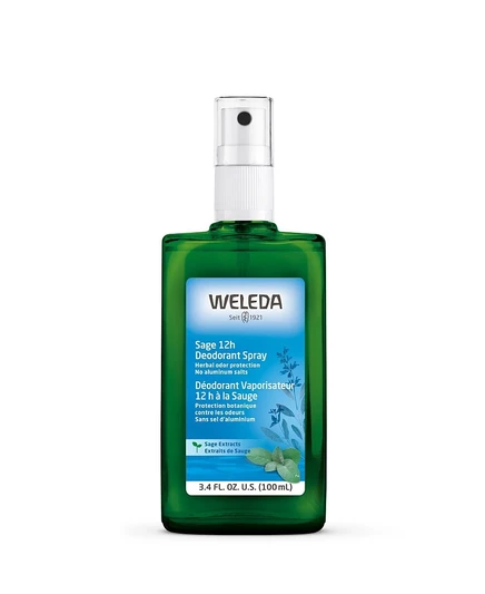 Дезодорант-спрей Weleda Sage 100 мл (12 ч), белый