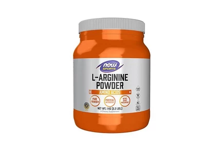 Порошок L-аргинина NOW Foods, 2,2 фунта, без цвета