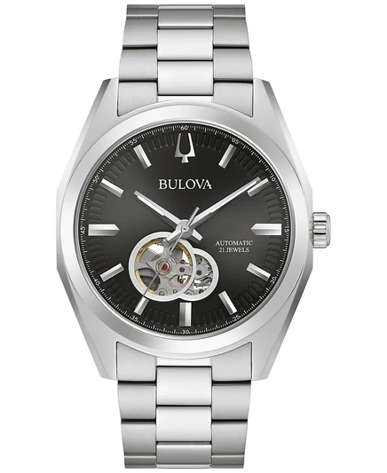 Мужские часы Bulova Surveyor, автоматические, серебристые