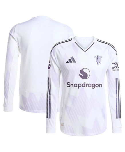 Мужская джерси Adidas Manchester United 2025/26 Away, белая