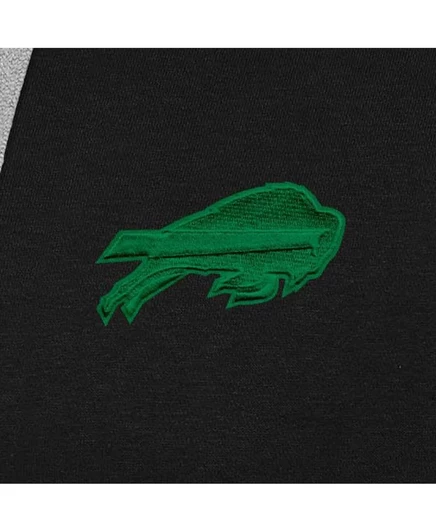 Мужской черный пуловер с капюшоном Buffalo Bills от Antigua с надписью  black