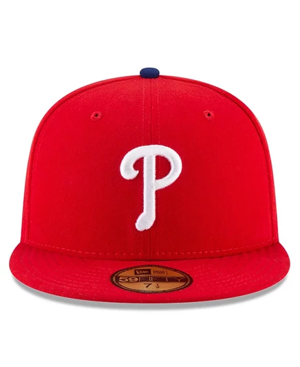 Мужская бейсболка New Era 59FIFTY Philadelphia Phillies, красная