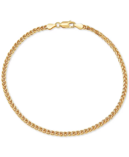 Браслет на щиколотку Giani Bernini Wheat Link, золотой