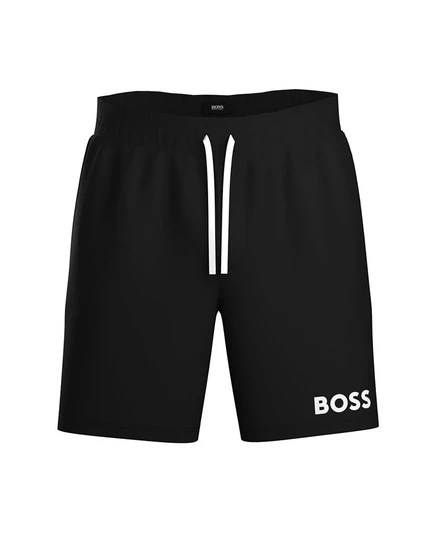 Мужские шорты Hugo Boss Ease на кулиске, черные