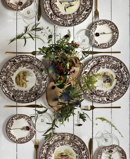 Салатная тарелка Spode Woodland Pheasant