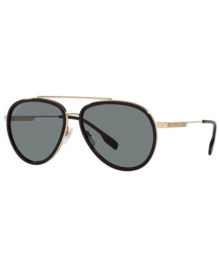 Мужские очки Burberry BE3125 Oliver поляризованные золотые
