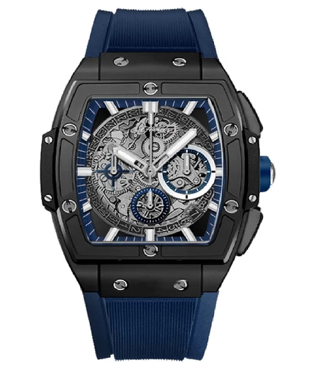 Мужские часы Ed Hardy 48 мм, силиконовый ремешок, синие