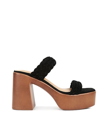 Женские сандалии Rag & Co. Misaki на платформе, черные