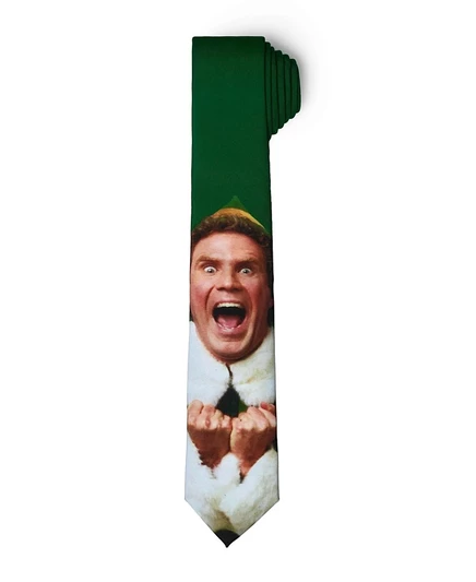 Мужской галстук Opposuits Elf, праздничный, многоцветный