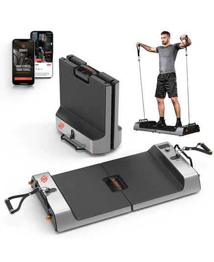 Складная доска для фитнеса Apollo Fitness Board для приседаний с системой отжиманий для тренировки тела