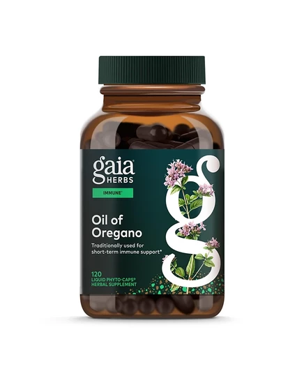 БАД Gaia Herbs масло орегано, 120 жидких фито-капсул