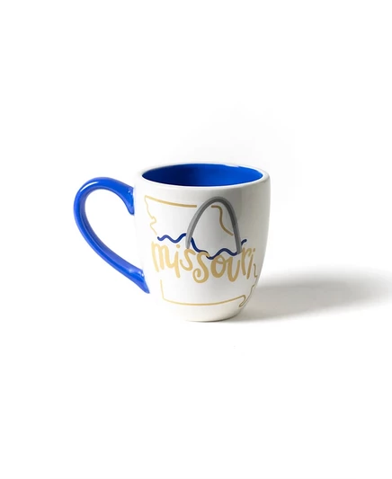 Кружка Happy Everything Missouri Motif 470 мл, белая