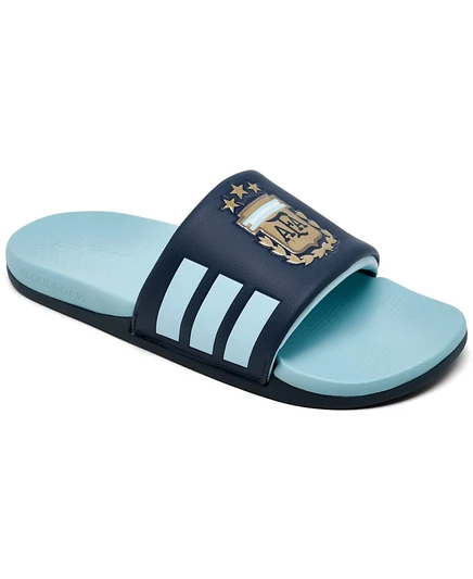 Мужские сандалии Adidas Adilette Comfort 2.0 Argentina Slide от Finish Line blue