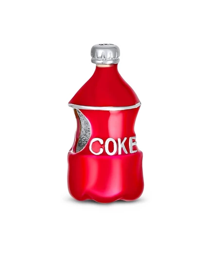 Шарм Bling Jewelry бутылка Coca-Cola из эмали, красный