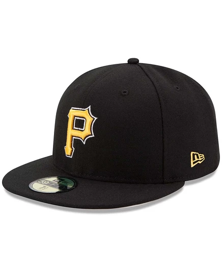Мужская кепка New Era 59FIFTY, Pittsburgh Pirates, чёрная