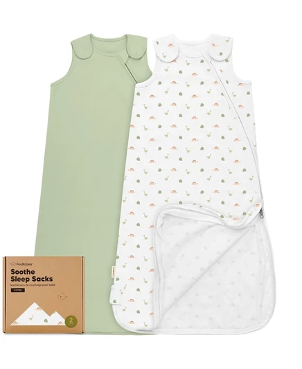 Детские спальные мешки KeaBabies, 2 упаковки, Успокаивающий спальный мешок, Носимое одеяло, Пеленальный мешок для младенцев, малышей, Новорожденных