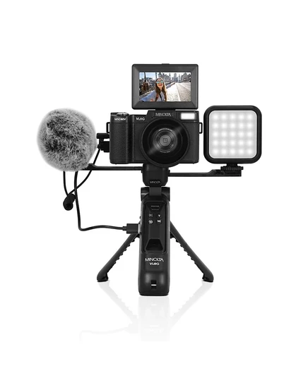 Камера Minolta MND60V 64МП 4K60, комплект, черная