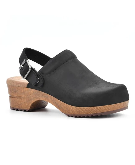 Женские сабо White Mountain Being на платформе, черные