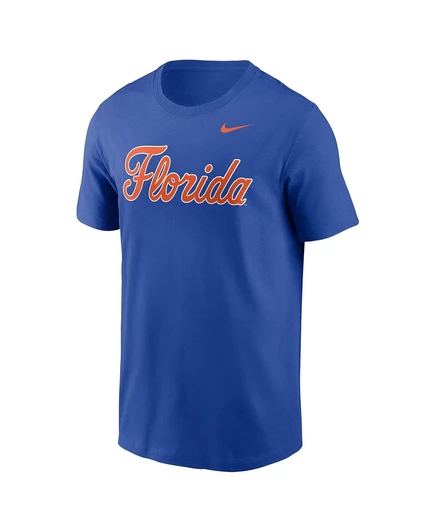 Мужская бейсбольная футболка Nike Royal Florida Gators с надписью Royal Florida Gators royal