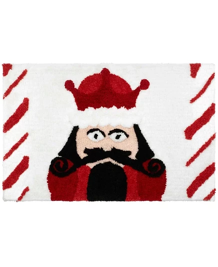 Коврик для ванной Avanti Peppermint Nutcracker 30″×20″, разноцветный