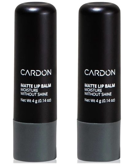 Бальзам для губ Cardon Matte, набор 2 шт.