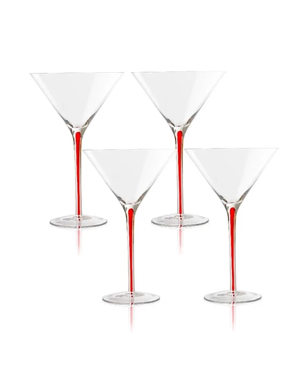 Бокалы для мартини Qualia Glass Tempest, 4 шт., мульти