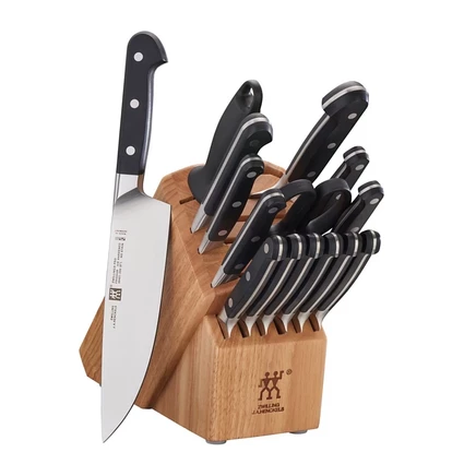 Набор кухонных ножей Zwilling Pro, 16 предметов, бежевый