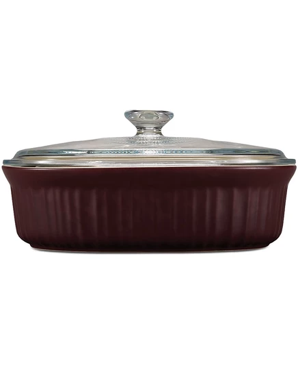 Форма для запекания Corningware French Cabernet овальная 2,4 л, красная