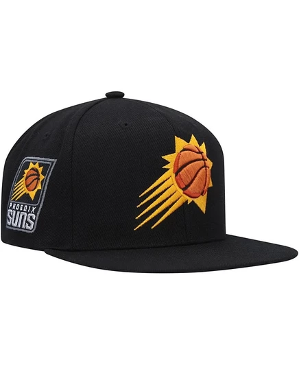 Мужская кепка Mitchell & Ness Phoenix Suns, чёрная