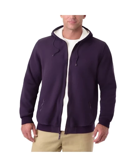 Мужское худи KINGSIZE Explorer Plush Fleece, фиолетовое