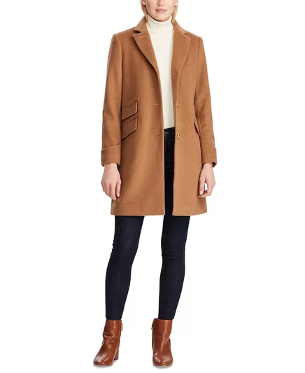  Женское однобортное пальто Walker new vicuna