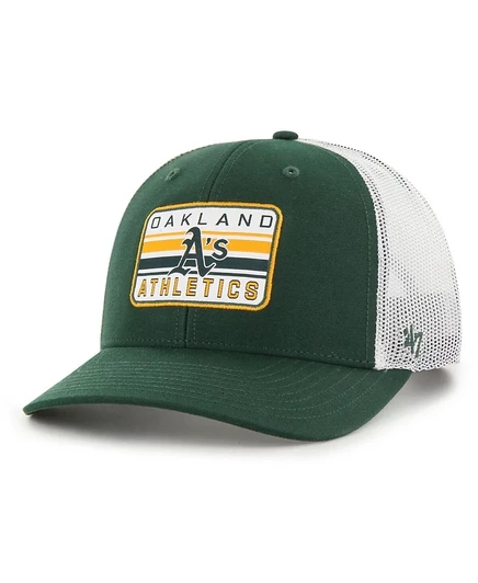 Мужская кепка-тракер '47 Brand Drifter Oakland Athletics, зеленая
