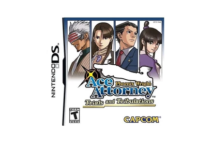 Игра Capcom Phoenix Wright Trials DS, многоцветная