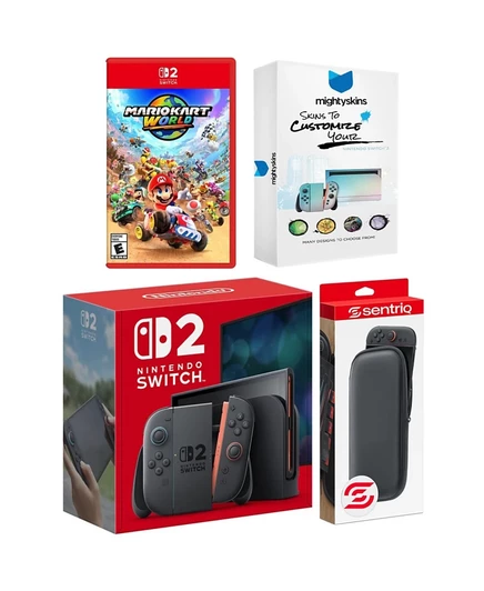 Игровая консоль Nintendo Switch 2 с Mario Kart World, серая
