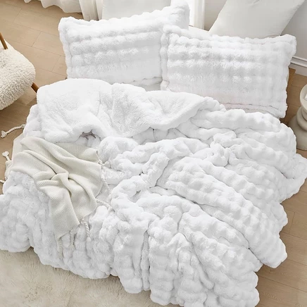 Комплект одеяла Coma Inducer Snowball Chunky Bunny, белый