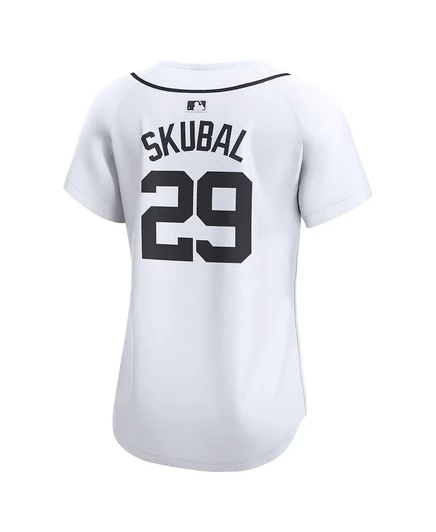 Женская футболка Nike Tarik Skubal White Detroit Tigers Limited от Nike для игроков с ограниченной ответственностью white
