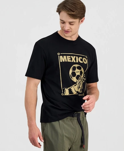 Мужская футболка Hugo Boss Mexico футбольная, черная