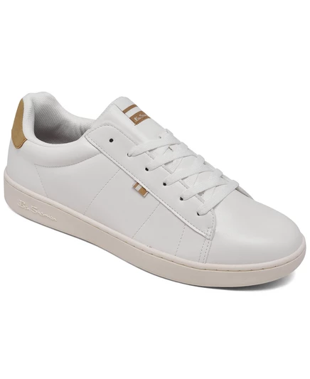 Ben Sherman Мужские повседневные кроссовки Ben Sherman Hampton Low Court от Finish Line white/tan