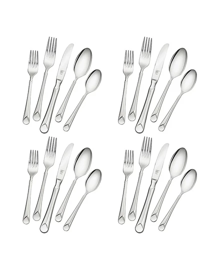 Столовые приборы zwilling provence 20 предметов, серебристые
