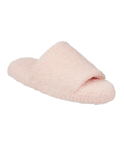 Фирменные женские тапочки-слипоны Joey Cozy из плюша Isotoner, розовые