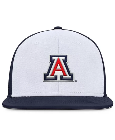Мужская кепка Nike Arizona Wildcats On-Field Dugout True Performance белого/ темно-синего цвета от Nike white, navy