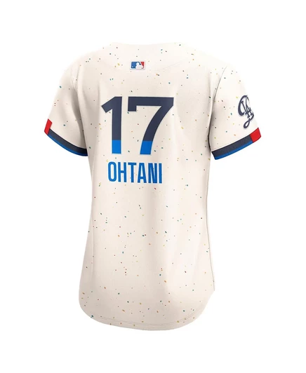 Женская футболка Nike Shohei Ohtani Cream Los Angeles Dodgers City Connect Limited для игроков с ограниченной ответственностью cream