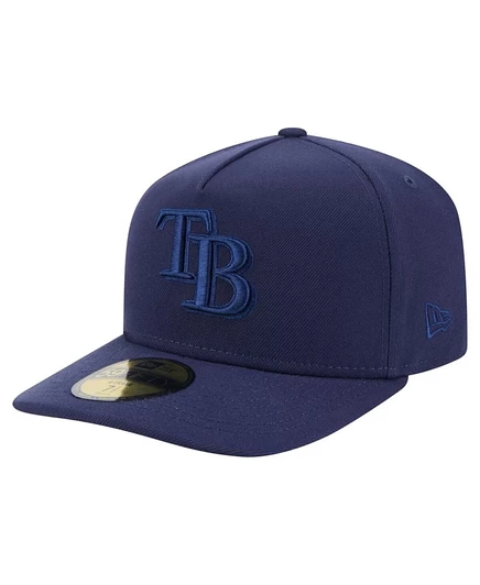 Мужская кепка New Era 59FIFTY A-Frame Tampa Bay Rays, темно-синяя