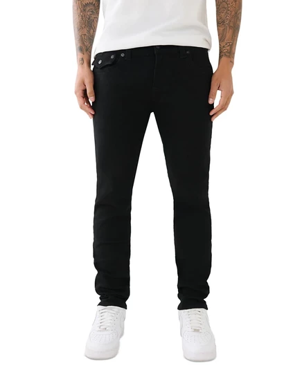 Мужские джинсы True Religion Rocco узкие, черные
