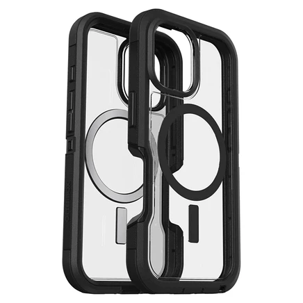 Чехол OtterBox Defender Pro XT Clear MagSafe для Apple iPhone 16 черный