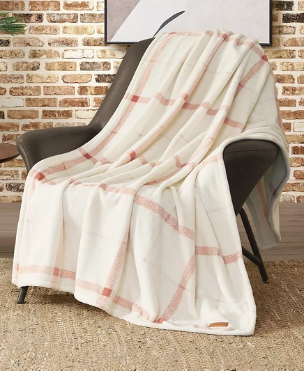 Плед Lucky Brand Palmdale 127×178 см, красный