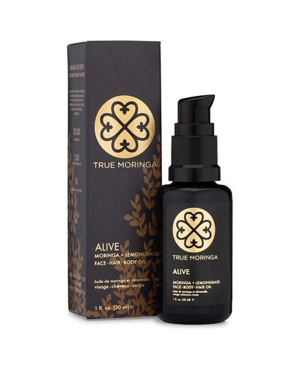 Масло для лица True Moringa с морингой и лемонграссом, 30 мл