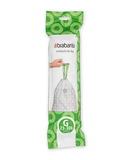 Мешки для мусора Brabantia PerfectFit код G, 23–30 л, 120 шт.