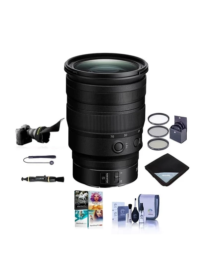 Объектив Nikon NIKKOR Z 24–70 мм f/2.8 S, комплект, черный