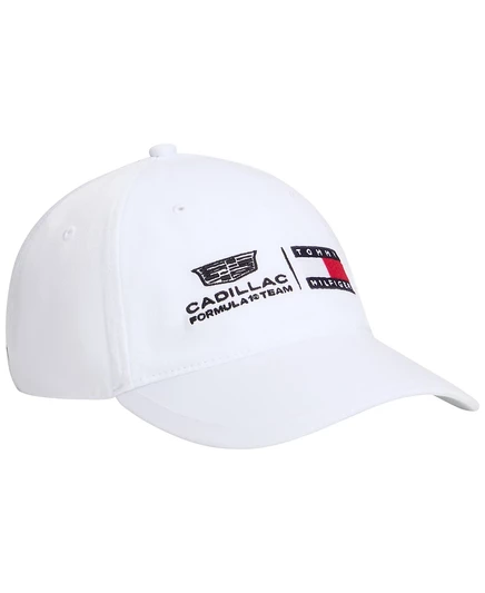 Мужская бейсболка Tommy Hilfiger x Cadillac F1, белая